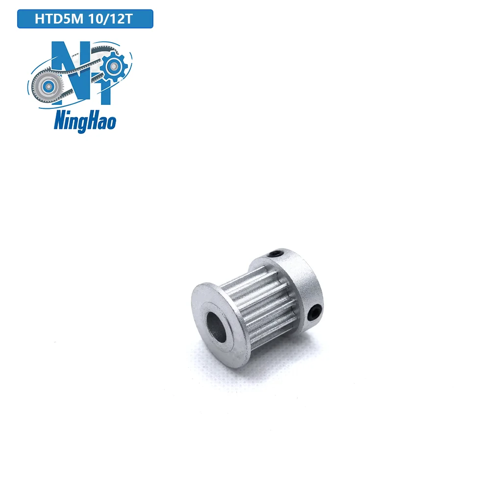 HTD 5 متر 10 الأسنان 12 الأسنان Ktype توقيت بكرة حزام عرض 10/15/20 مللي متر تتحمل 5/6/6.35/7/8/10 مللي متر 10T 12T متزامن عجلة 5 متر بكرة