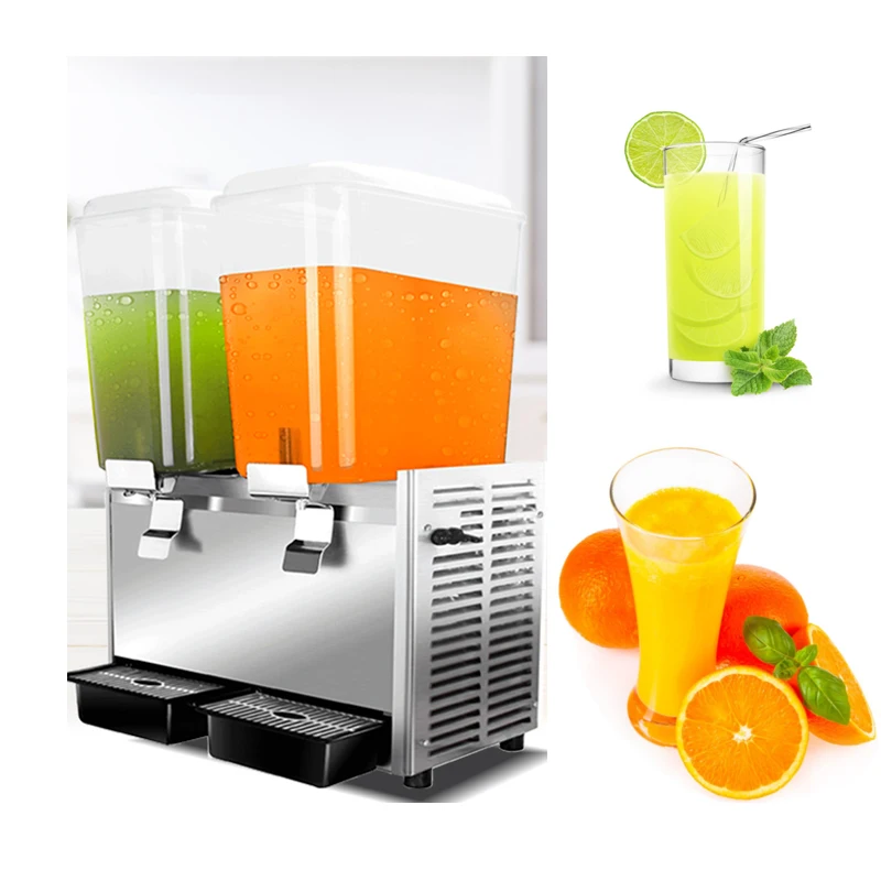 

Juicer Stirring Fruit Juice Equipment Commercial Cafeteria Double Temperature Beverage Machine For Milk Tea Shop Desktop Automat