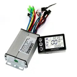 GREENTIME 36V 48V 60V 350W 18A controller motore e-bike regolatore di velocità senza spazzole E Display LCD S866