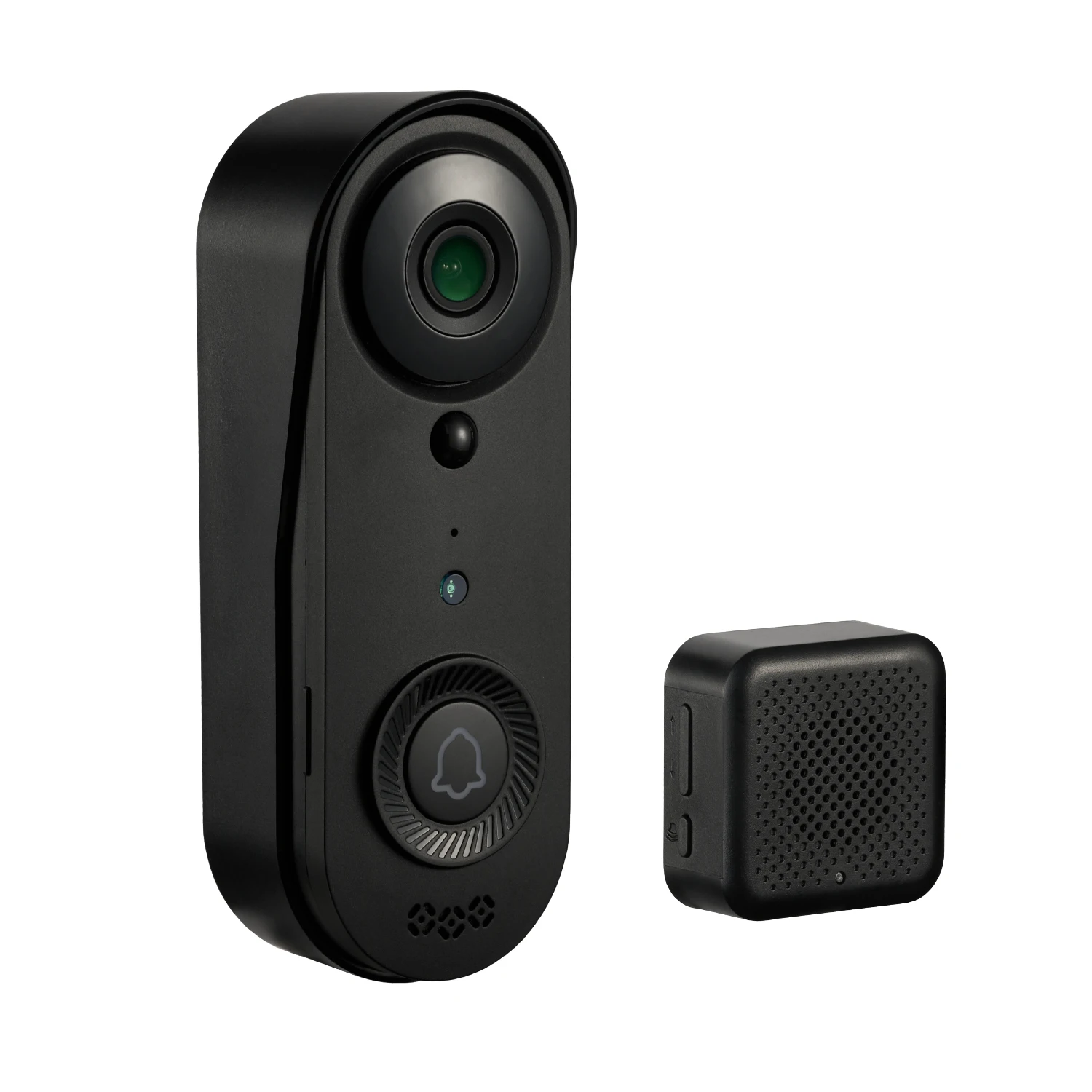 

2 МП 1080P IP-видеодомофон iCam365 с Wi-Fi, низким энергопотреблением, функцией просмотра через дверной глазок и звонком