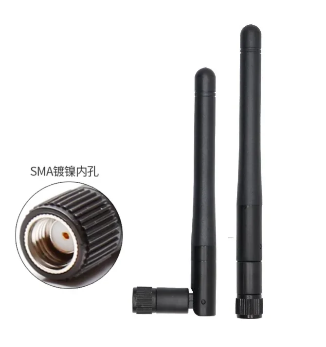 1PC 2.4GHz 3dBi Omni WIFI Antenna with RP SMA male Female plug connector for wireless router wholesale price antenna wi-fi