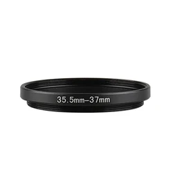 Aluminum Black Step Up Filter Ring 35.5mm-37mm 35.5-37 mm 35.5 to 37 Adapter Lens Adapter for Canon Nikon Sony DSLR Camera Lens