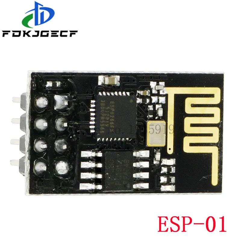 1Pcs ESP8266 ESP-01 ESP-01S ESP01 Serial Wireless WIFI Module Transceiver Receiver Internet Of Things Wifi Model Board