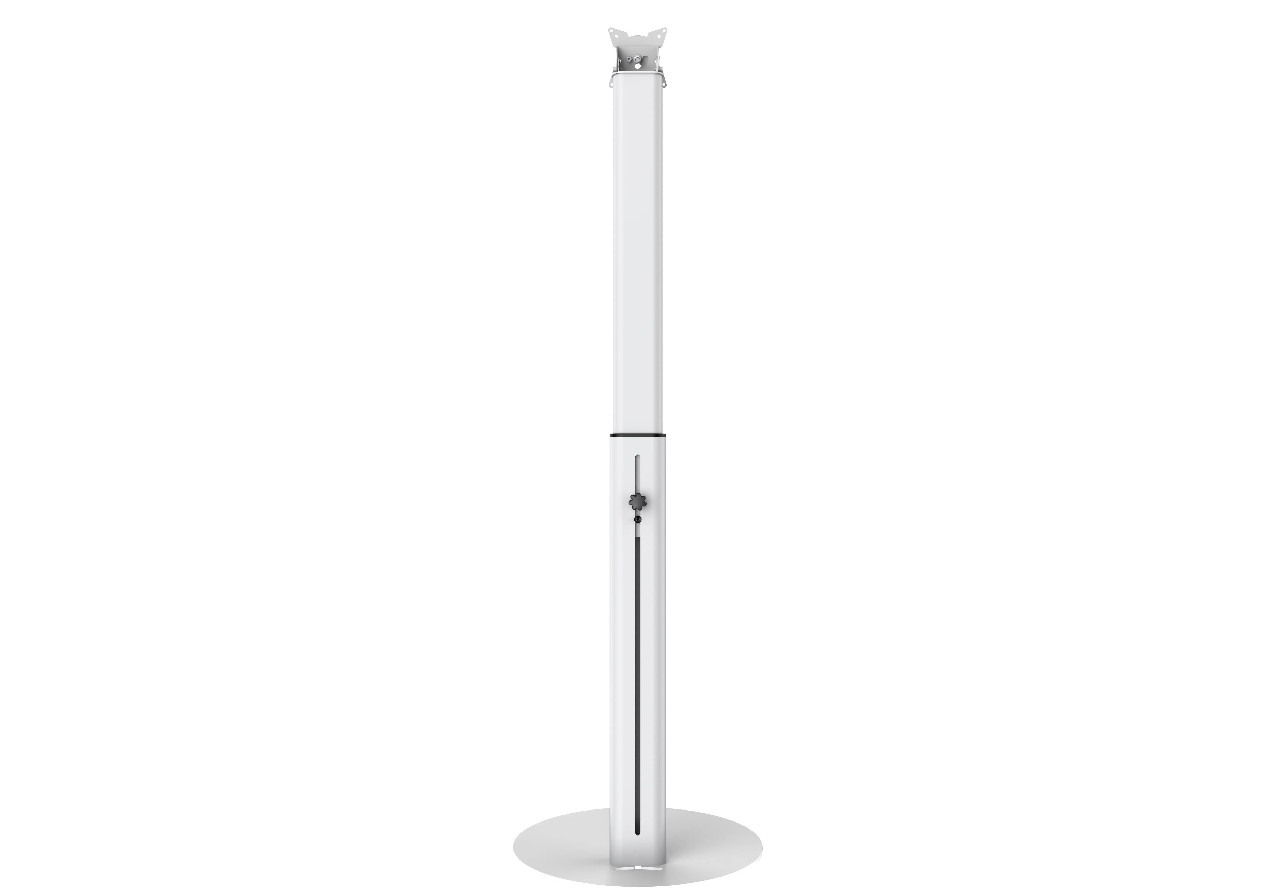 UTS-165 Patent Design Metal Height Adjustable Universal Fit for 7-13 Inch Tablet Rotating Floor Stand 20lbs Load Capacity -90-90