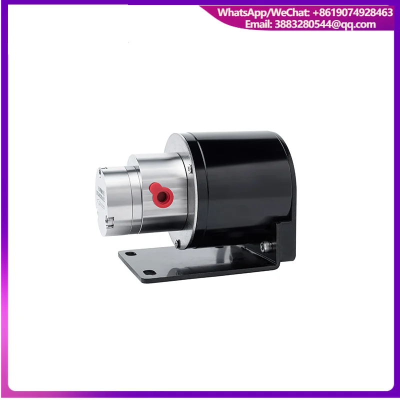 Food Grade Low Pressure Stainless Steel 316L 70W Espresso Coffee Machine Micro Pump Milk Magnetic Gear Pump