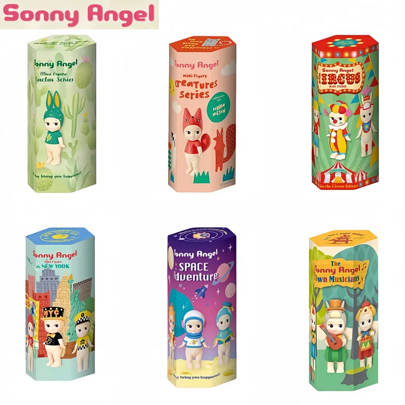 In Stock Sonny Angel Rare Brand New Series Series Hippers Blind Box Doll Cute Ornament Gift Box Set Decoration Holiday Gift Toys