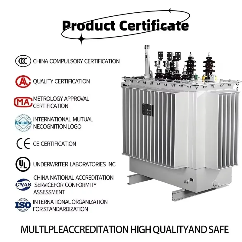 50Hz 60Hz Oil Immersed Transformer S20 S21 10kV 11kV 400V Three Phase Customized Distribution Transformer