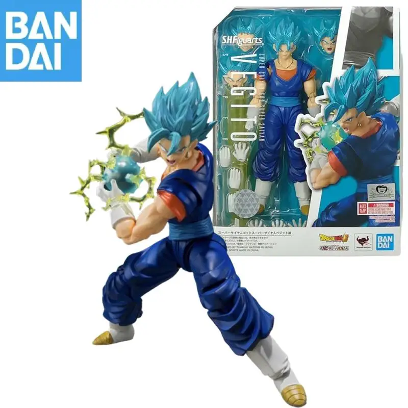 

Bandai S.h.figuarts Dragon Ball Супергерой Супер Сайян Бог Супер Сайян Вегето Фигурка Модель Коллекционная Фигурка Игрушка Подарок