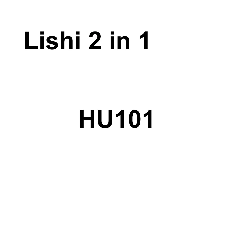 Lishi 2 in 1 Tool new style HU101 HU101 HU100 HON66 VA2T lishi tools