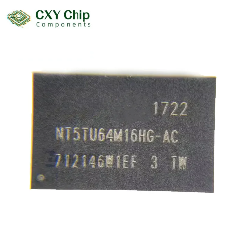 5~10PCS NT5TU128M8HE-AC 128M*8-bit DDR2 Particle Package FBGA60 100% Brand New Original Large Stock Support BOM Matching Order