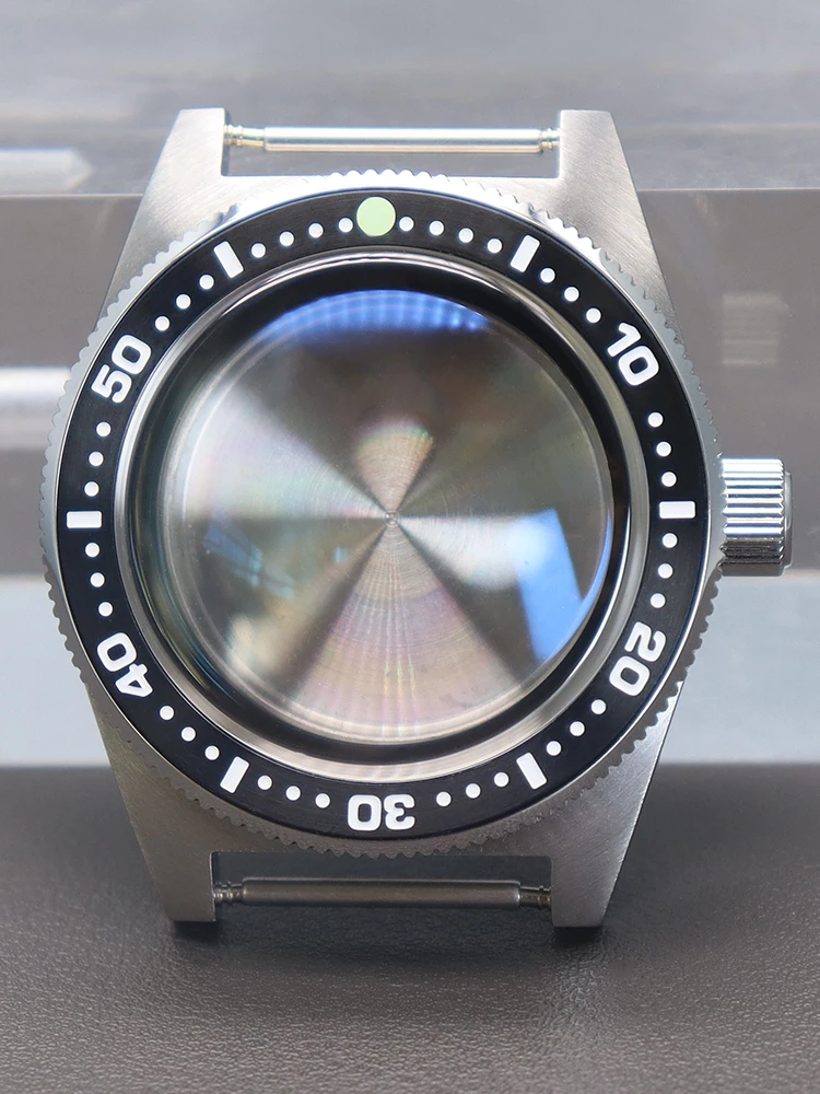 

40mm NH35 Watch Cases AR Domed Sapphire Glass Waterproof For Modified 62MAS NH35 NH36 NH38 4R36 Movement Watch Parts 28.5mm Dial