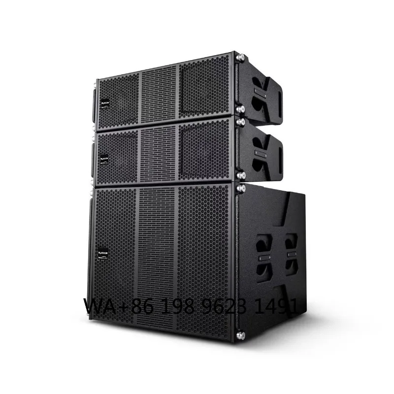 8 Inch 2-Way Plywood Passive Line Array Speaker System 800W for Live Performances Bars and Stage Audio