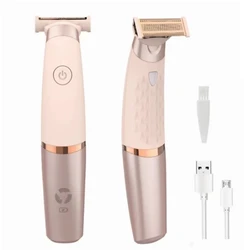 Female Painless Hair Removal Device USB Rechargeable Electric Shaver Lip Armpit Hair Remover Private Bikini Hair Removal Device