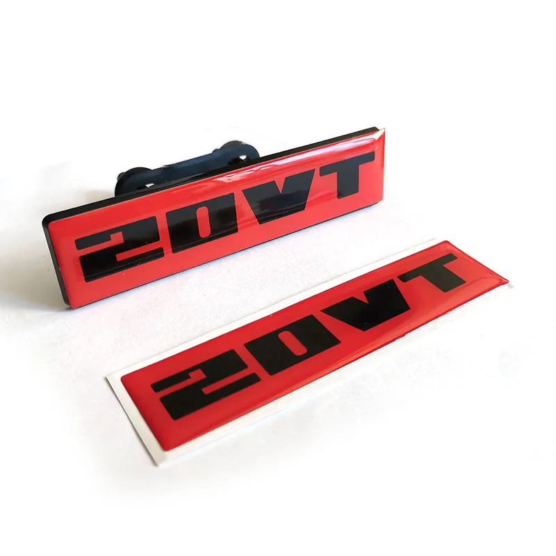 PVC Car Sticker 20V 20VT Grill Logo DIY Auto Logo Badges for GOLF Accessories