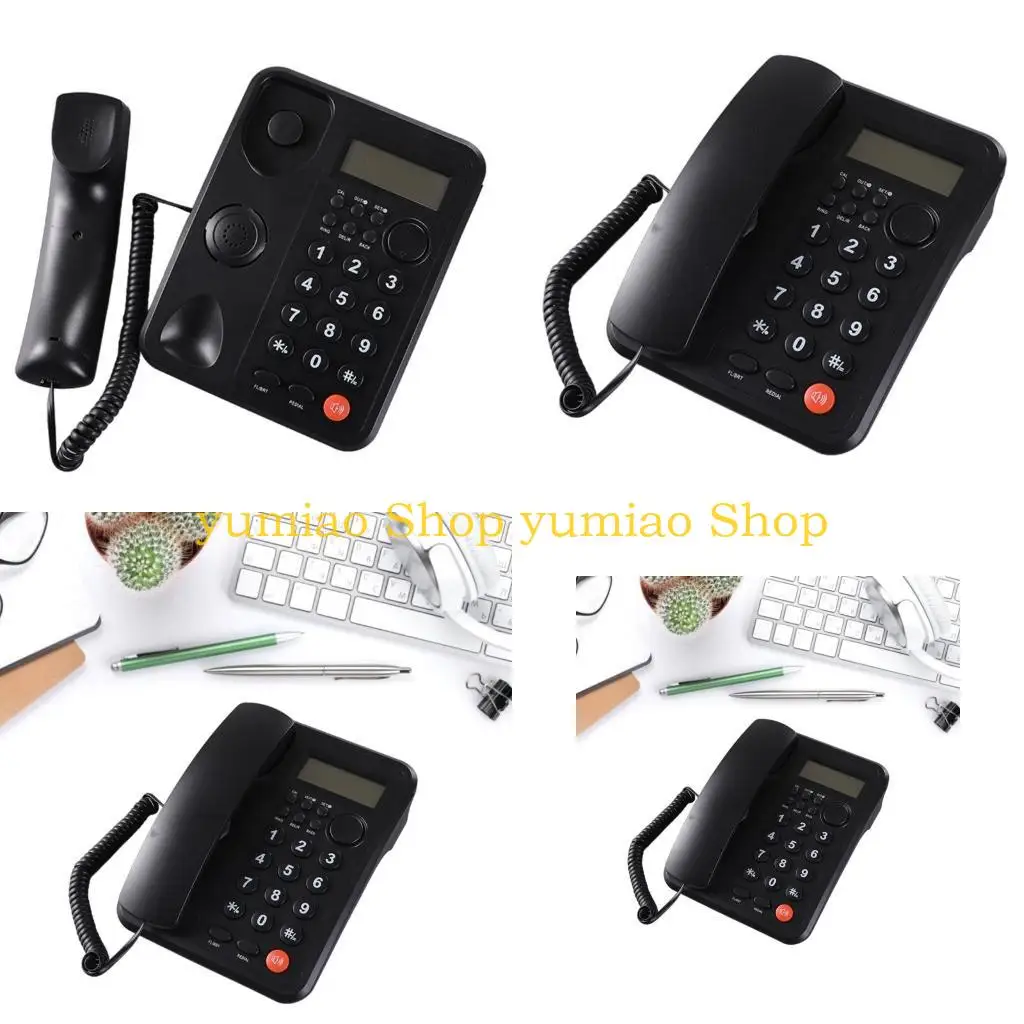 587B Corded Telephone Speakerphone with Caller Display Clear Communication Call Check