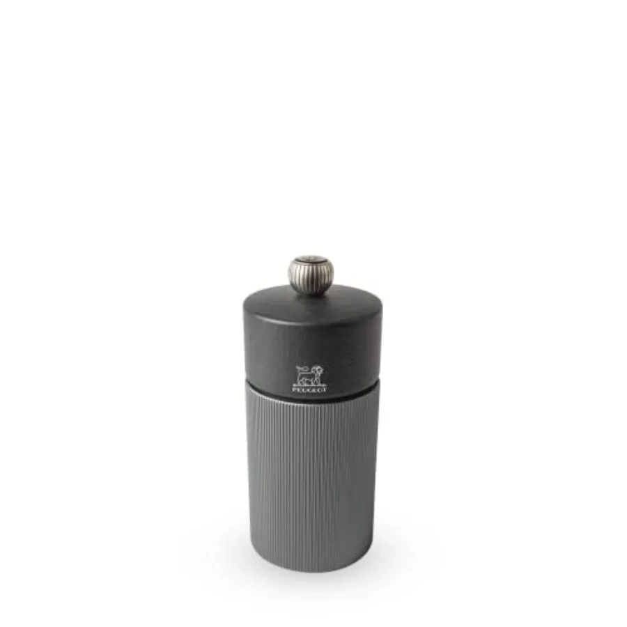 

Мельница для перца Line Pepper Mill - классическая регулировка помола - алюминий и дерево, сертифицированное PEFC, сделано во Франции - цвет карбон. 12 см - 4.75 дюйма