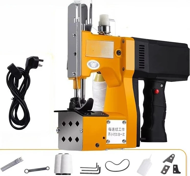 36V Industrial Packaging Woven Bag Sealing Machine Electric Bag Sewing Machine for Burlap Canvas Rechargeable