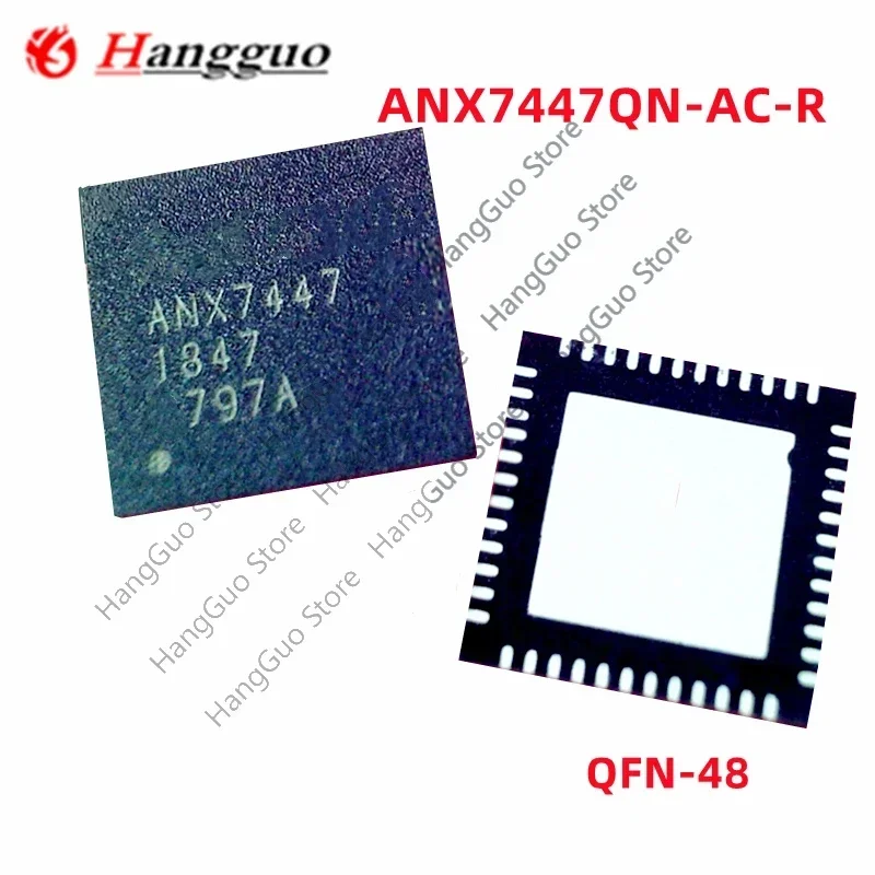 

5 шт./лот, оригинальный чипсет ANX7447 ANX7447QN ANX7447QN-AC-R QFN-48
