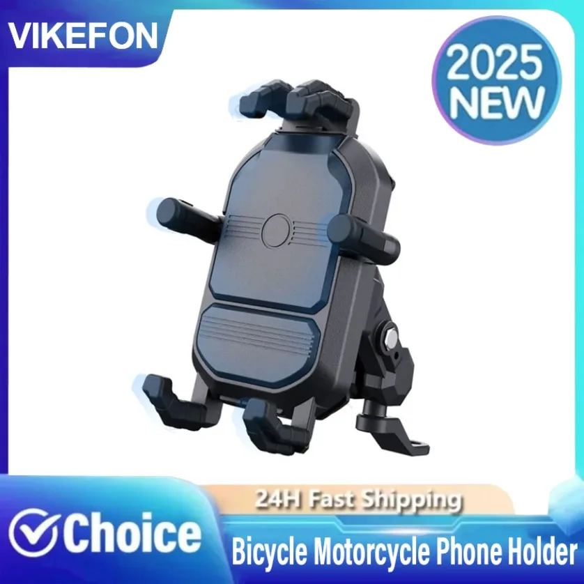 

Мотоциклетный навигационный держатель для телефона, беспроводное зарядное устройство 15 Вт, амортизирующее и светоблокирующее для смартфона, велосипедная подставка для мотоцикла