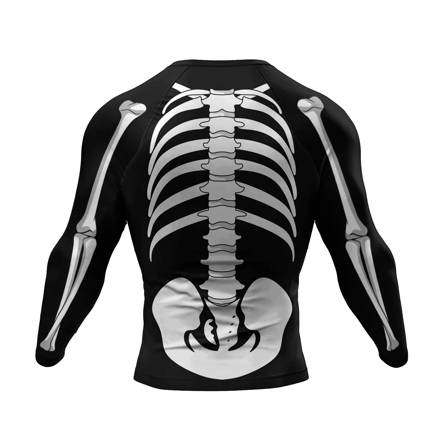 Cody Lundin Men Gym Fitness T-shirts jiu jitsu BJJ Running Rashguard Funny Skeletal Graphic Men Sportswear Boxing Training Tees