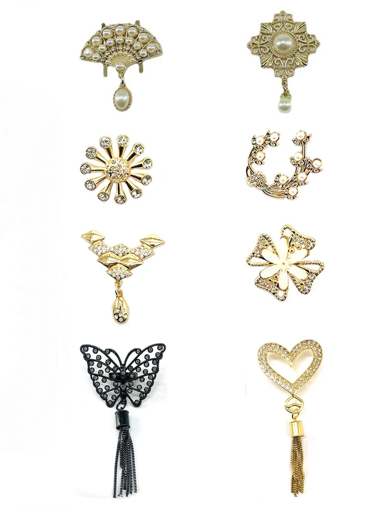 حقيبة الديكور سبائك معدنية الأجهزة شرابة حقيبة مشبك فاخر إبداعي رائع الجلود الحرفية حقيبة عصرية الملحقات #6