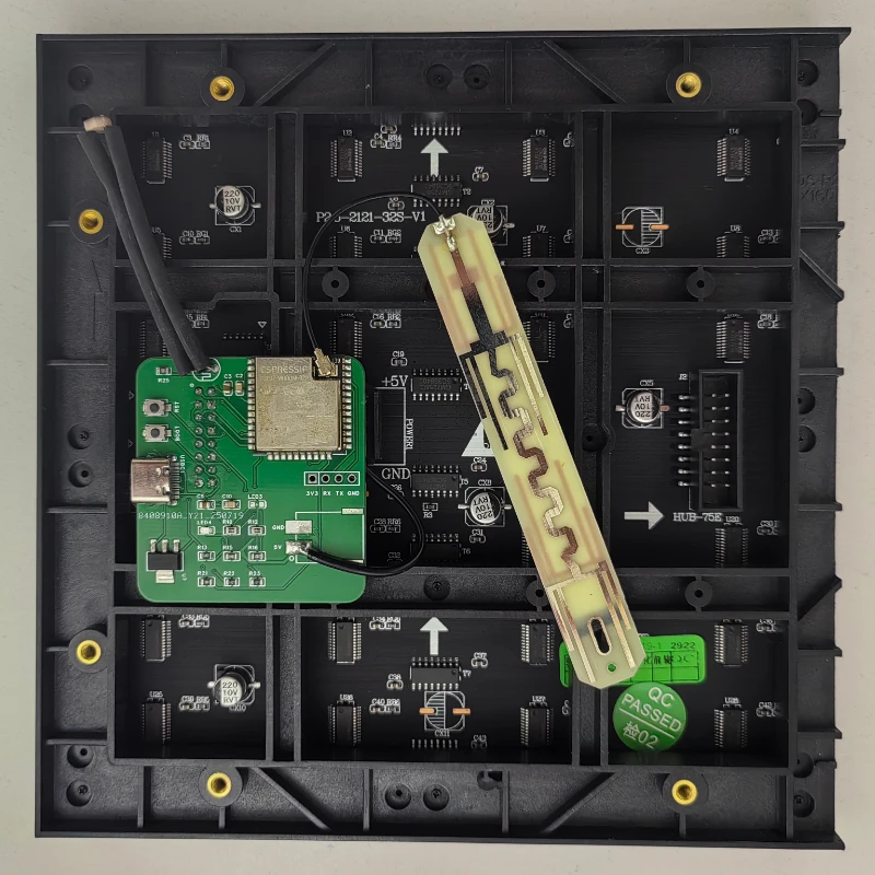 DIY WiFi Calibração Automática Steam Punk Pixel Relógio Esports Room Desktop Gift