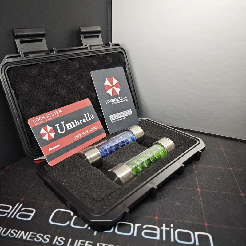 ในสต็อก Biochemical Crisis Handmade T-Virus ตัวอย่างขวด-ร่ม Corp. Collectible (อินเทรนด์จอแสดงผล Prop & ของขวัญ)