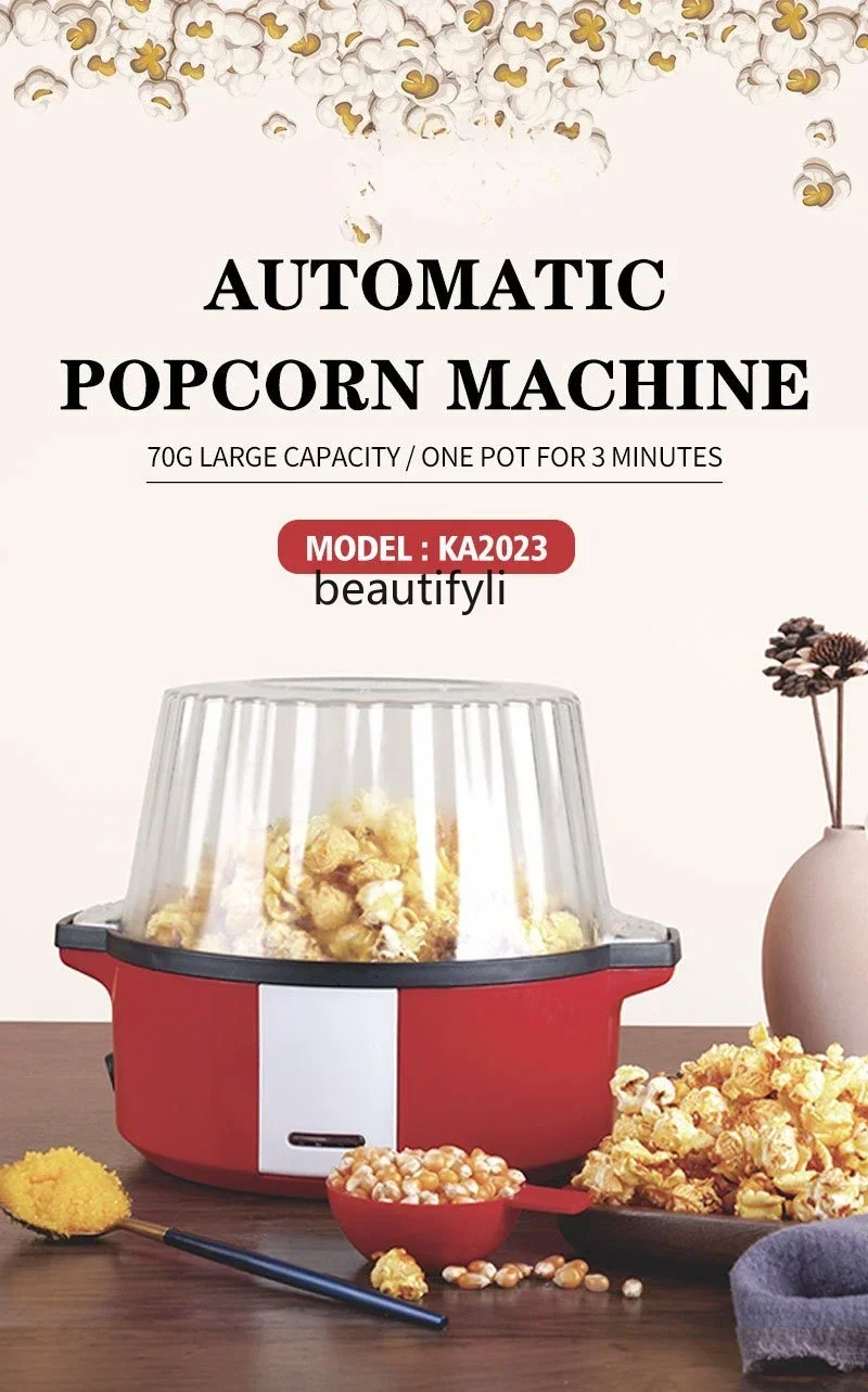 

Popcorn machine Small household popping machine Quick popping rice Easy to clean smt61