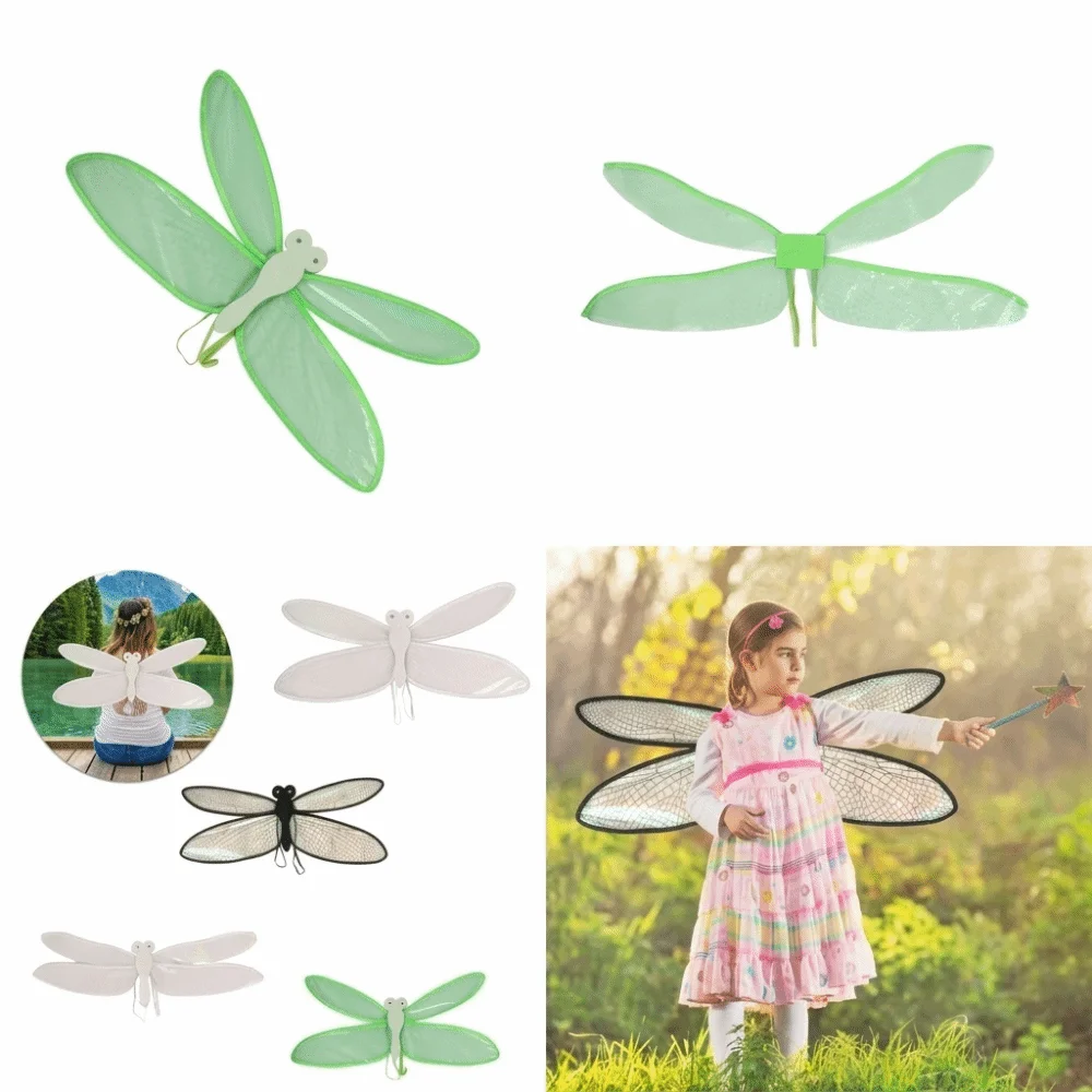 Easy To Wear Dragonfly Wing Costume Accessory Cosplay Prop Exquisite Appearance Dress-up Decoration Photo Booth Prop
