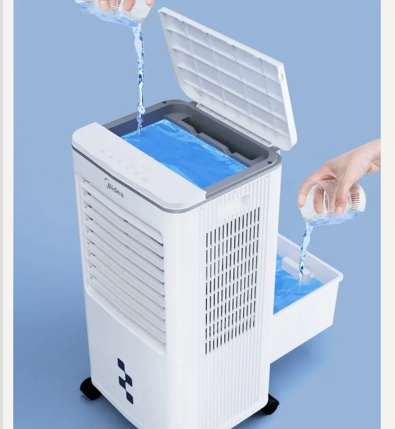 Midea Portable Air Cooler Fan 220V - usage example
