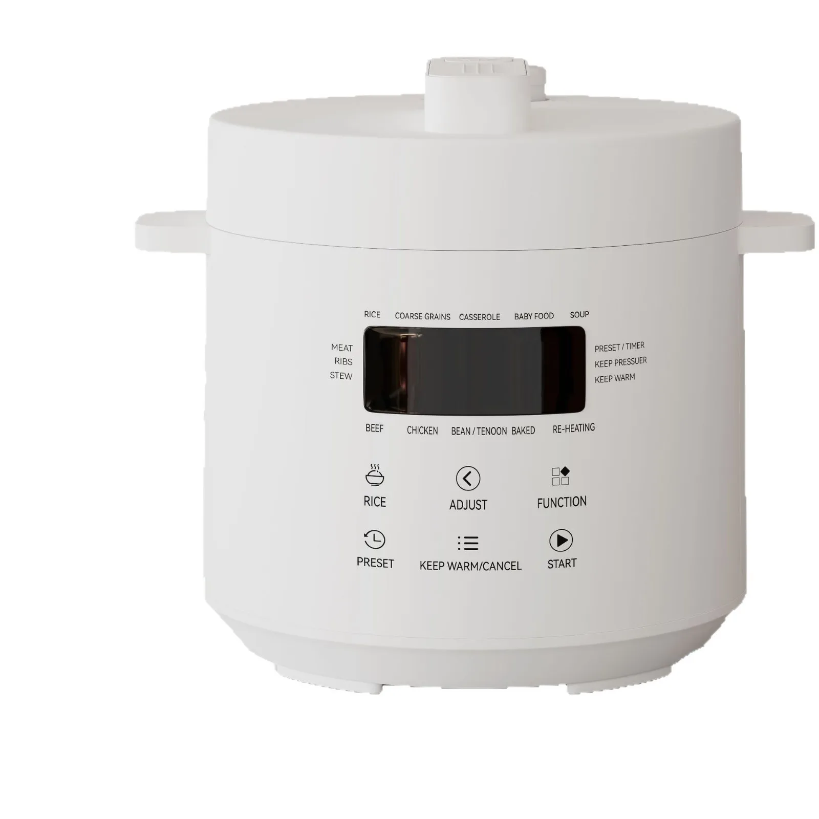 

3L Electric Pressure Cooker Household Rice Cooker Steaming & Boiling Combined Miniature Compact Smart Electric Pressure Cooker