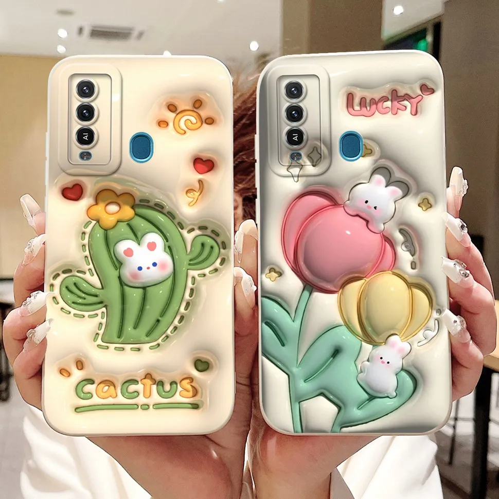 Чехол для ITEL P37 Pro 6,8 дюйма с цветочным рисунком, мягкий силиконовый чехол для ITEL P 37 P37 Pro Coque P37Pro 2021, бампер, чехол