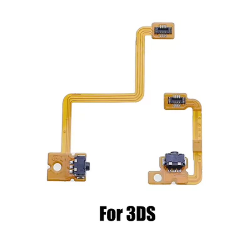 10 مجموعات استبدال L R زر الكابلات المرنة ل 3DS 3DSXL اليسار اليمين التبديل كابل مسطح LR الشريط ل جديد 3DS XL LL إصلاح جزء