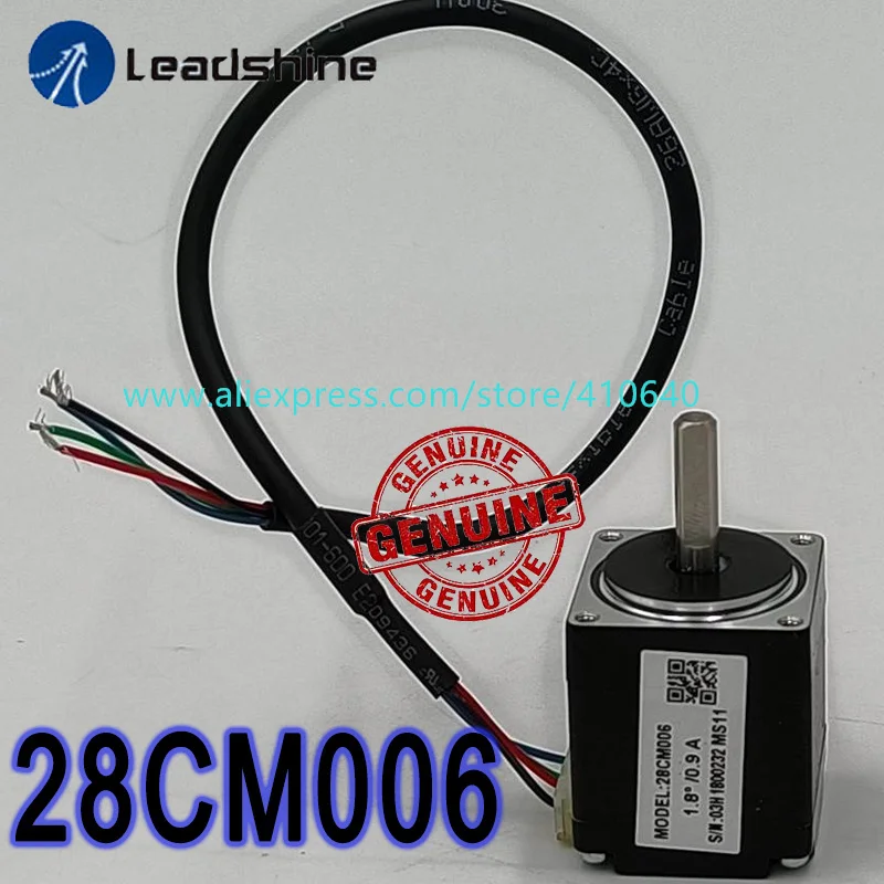 

Genuine Leadshine NEMA 8 Stepper Motor 28CM006 0.9 A Current 0.06 N.m Torque 32 mm Motor Body Length 1.8 Degree Step Motor