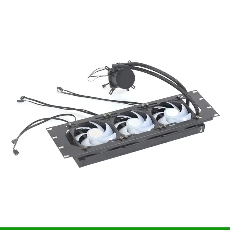 U55C Universal Fan Bracket for 12cm 14cm Fan Enhances Cooling Prevents Overheating in Desktop Case