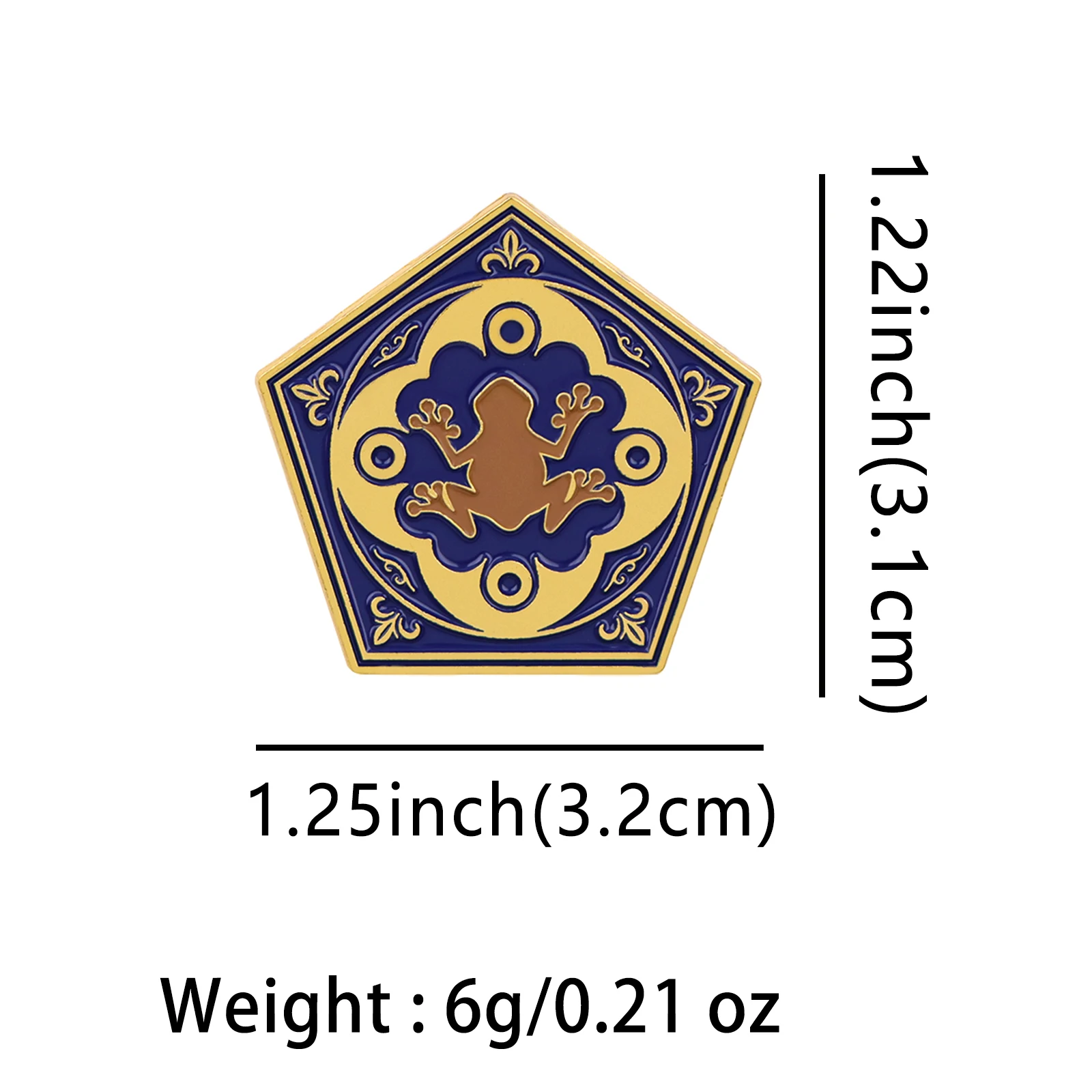 Zauberer-Emaille-Pin Cartoon-Brosche Anstecknadel für Fans Rucksack Film-Schmuck Fan-Geschenk Kleidungsdekoration – Detail 8