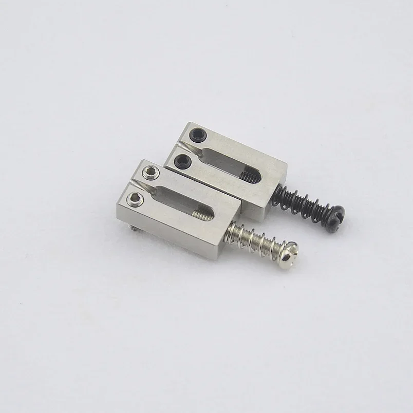 New - 1 Set ( 6/7/8 Pieces ) Electric Guitar Tremolo Bridge Stainless Steel Saddle 10.5MM/10.8MM 【Made in Korea】