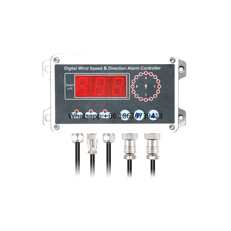 Advanced Digital Wind Speed and Direction Control Alarm Wind Speed Direction Sensor Data Logger