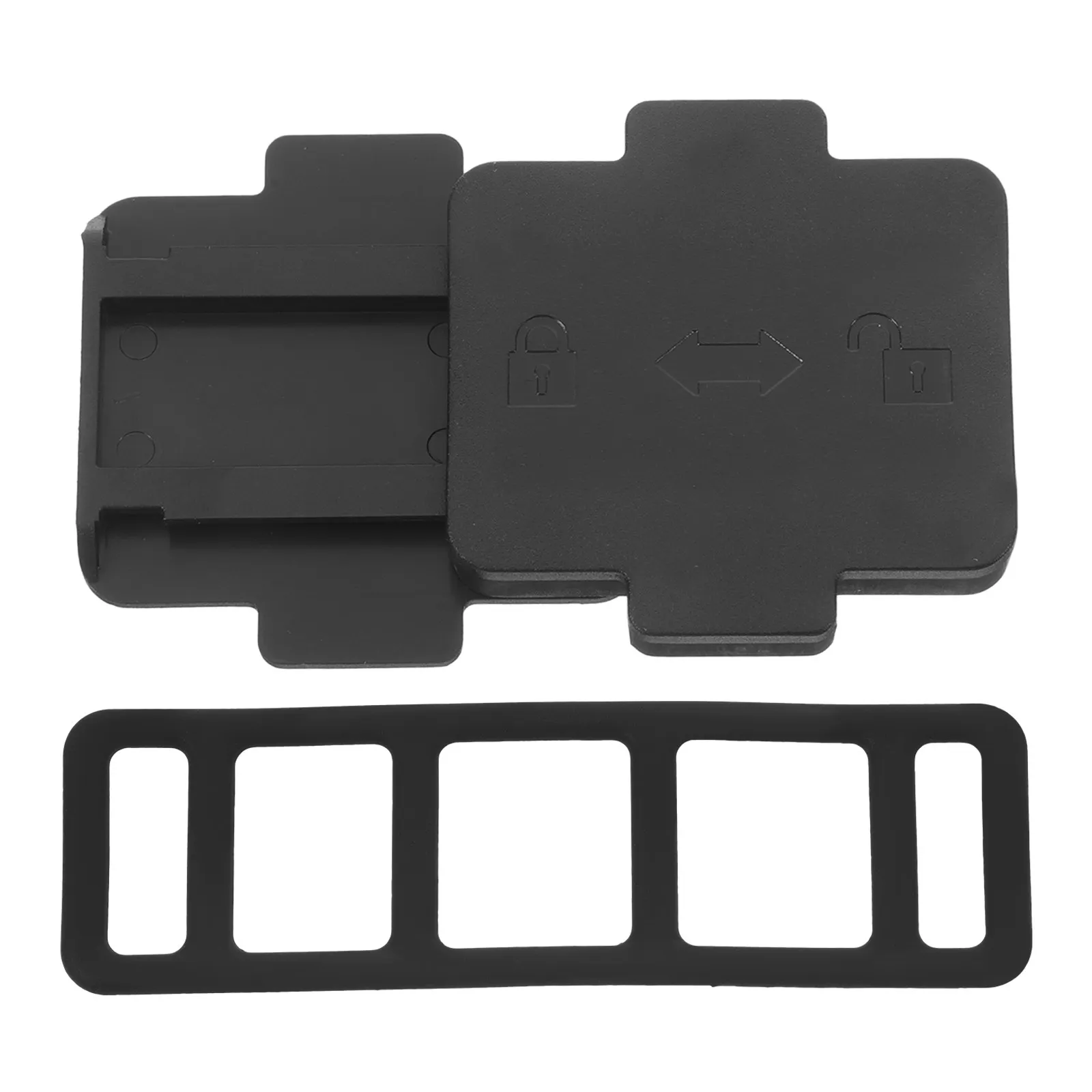 Detachable Etc Card Holder for Car Strong Double Sided Adhesive Windshield Mount Compact Design Vehicle Card Sleeve Dash Mount