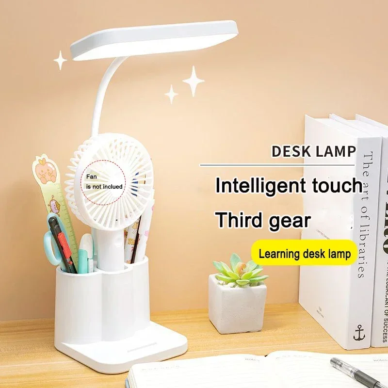 Imagem -03 - Luz de Leitura de Cabeceira Led Touch Table Lamp Usb Chargeable Dimmable Eye Protection Desk Lamp Student Night Light