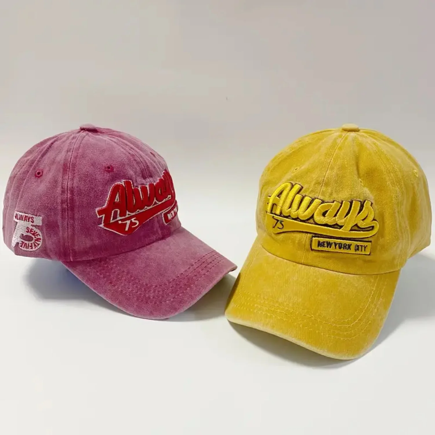 

Винтажная стираная регулируемая бейсболка для мужчин, потертая шляпа от солнца для повседневной носки