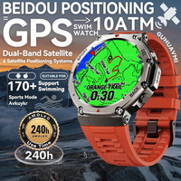 2025 For HUAWEI New Military Smart Watch Built-in GPS Compass Altimeter 10ATM Waterproof Sport Smartwatch Men Support Voice Call