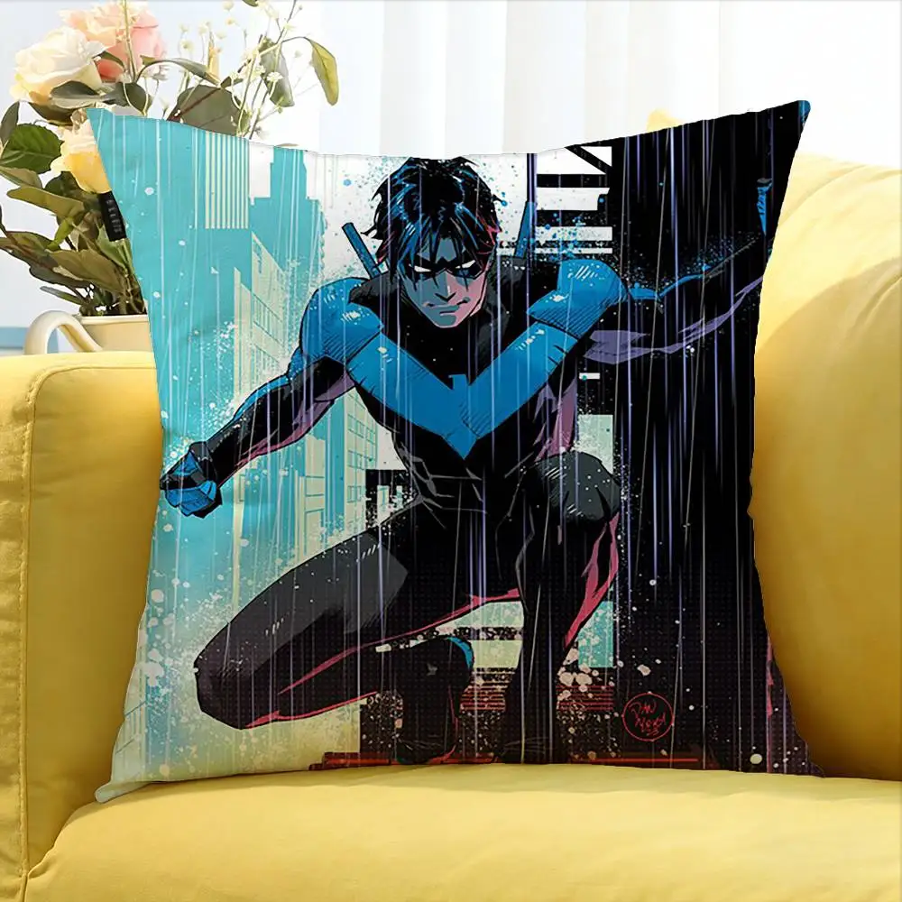 For Cool D-Dick Grayson   Various Sizes Square Pillow Case For Car Home Bedchamber Decor view 4