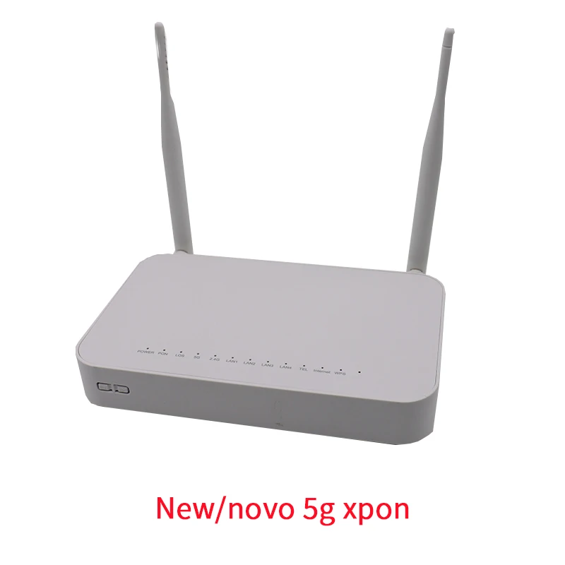 

New Xpon ONT Dual Band 1GE+3FE+5DB WIFI 2.4G&5G ONT Gpon/Epon/Xpon onus Without Power FTTH Optical Fiber Router Free Shipping