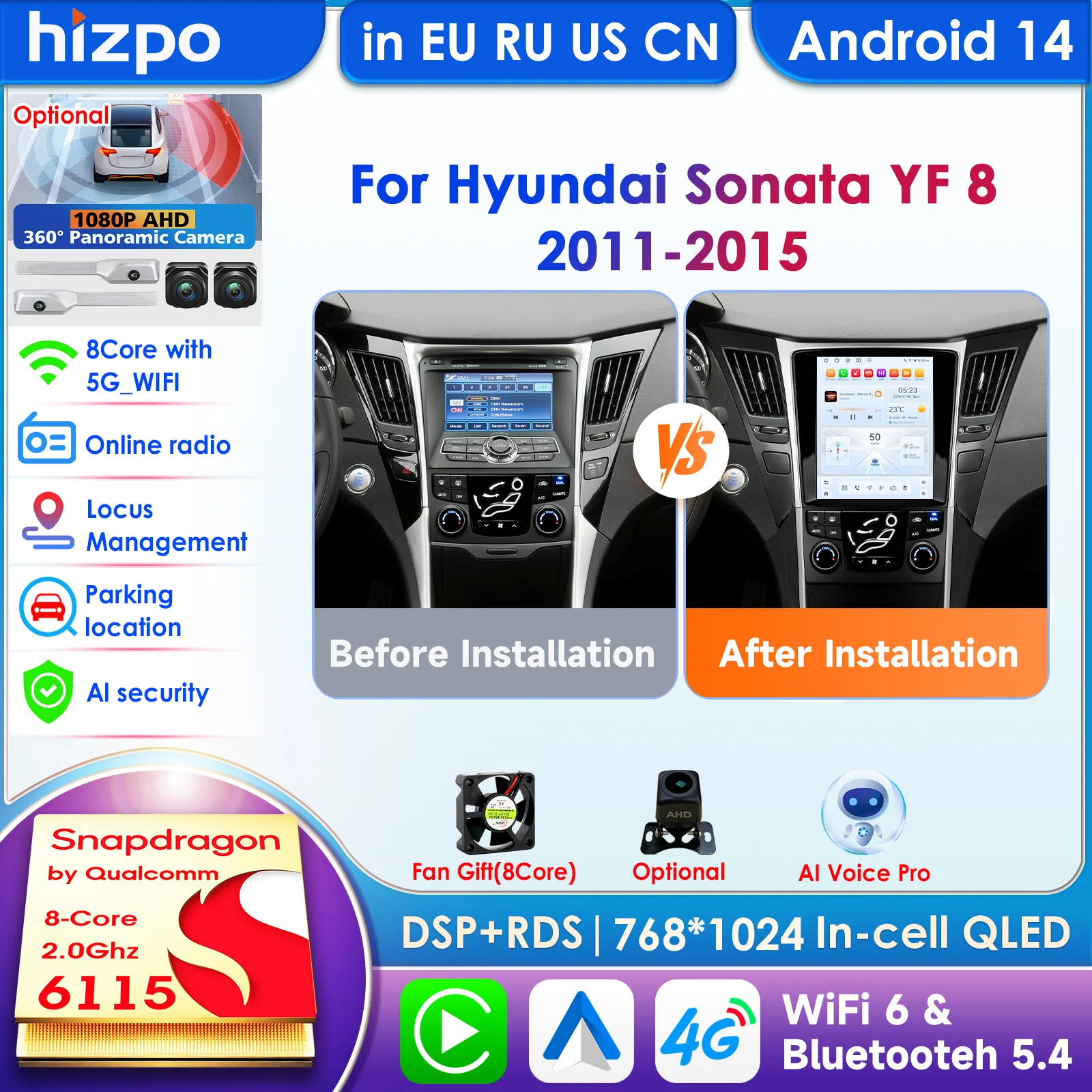 9.7 Inch Android Ca…