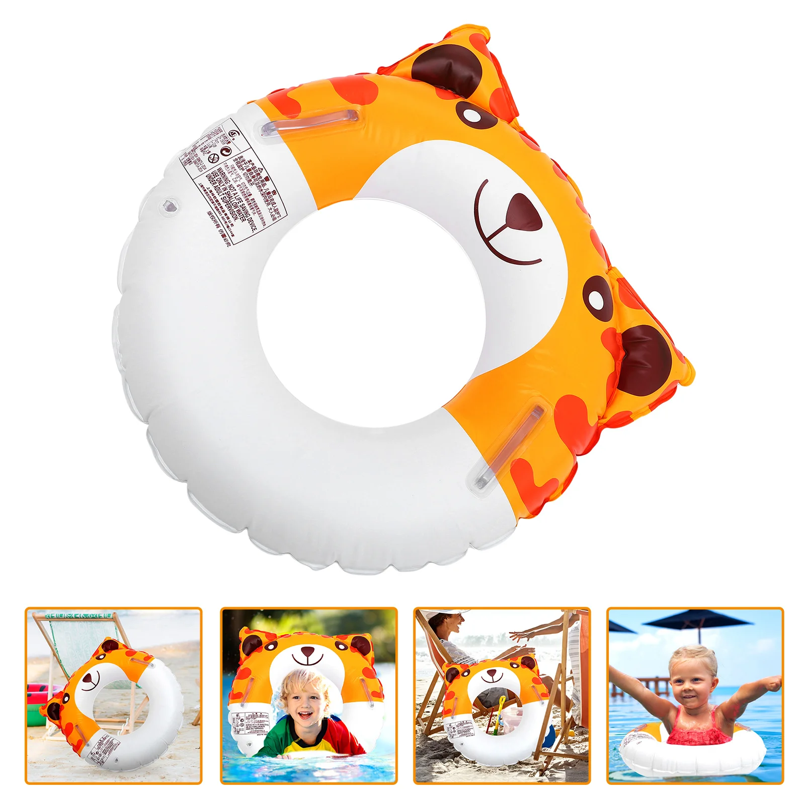 

Swimming Rings for Kids Beach Toys Animal Safety Pool Floating Inflatable Outdoor Tube Child Baby