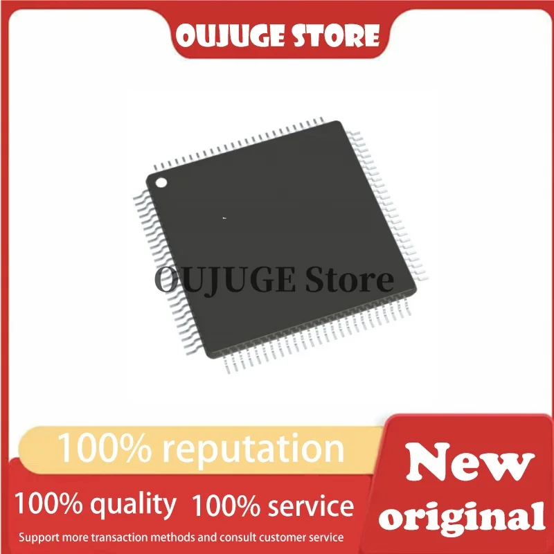 1PCS/lot New origina DSPIC33FJ256GP710-I/PF DSPIC33FJ256GP710  DSPIC™ 33F Microcontroller IC 16-bit 40 MIP 256KB (256K x 8) Flas