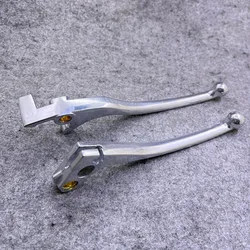 Yecnecty 1 Pair Motorcycle Brake Clutch Levers Chrome Motorbike Parts For Honda Magna 250/750 Shadow 400/750 Steed 400/600