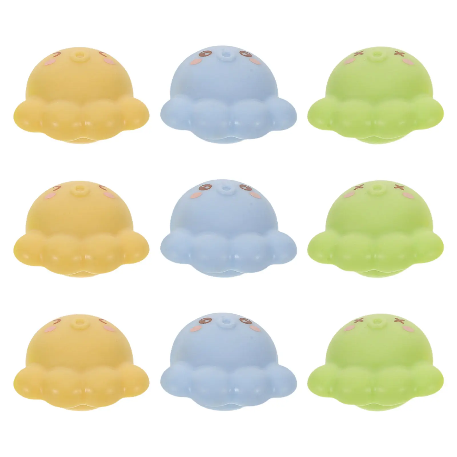 

9Pcs Tpr Drain Stopper for Bathtub Overflow Hole Sink Basin Plug Leakproof Soft Elastic Seal Resistant to Aging Universal Size