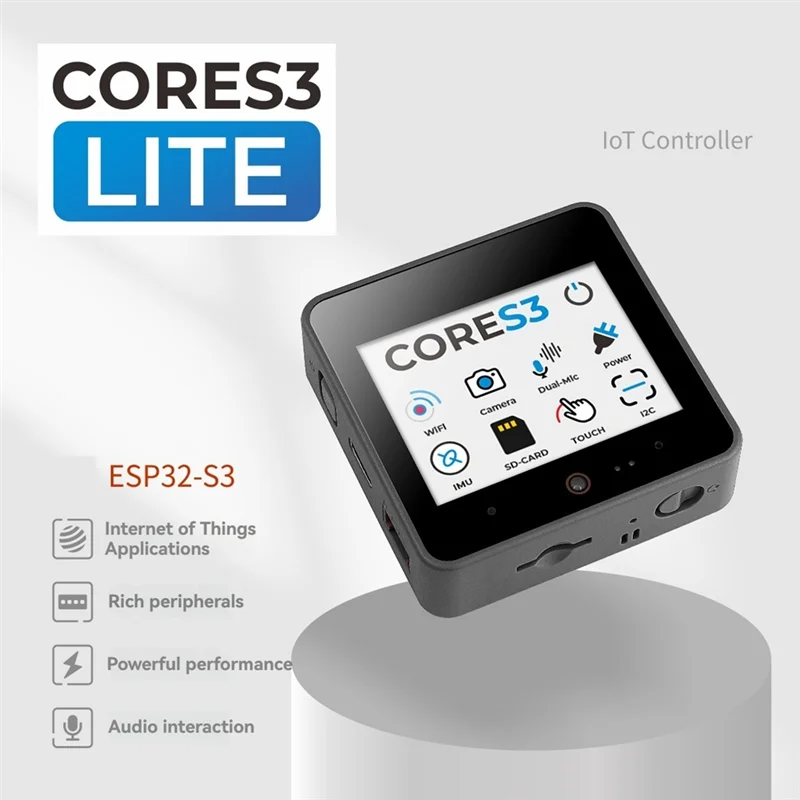 

ABSQ-ESP32S3 Программируемый контроллер Iot Cores3 Lite Плата для разработки Интернета вещей